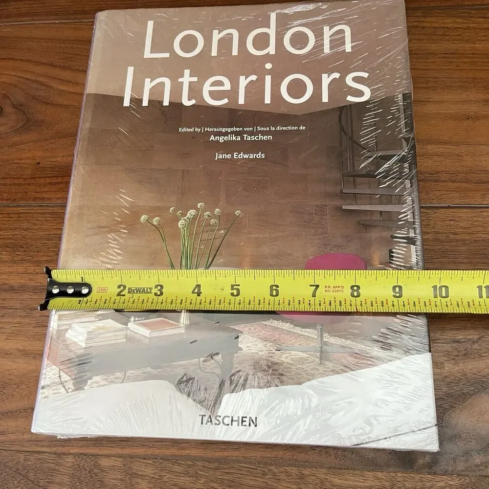 London Interiors Jane Edwards Angelika Taschen HC/DJ 2000 English French German